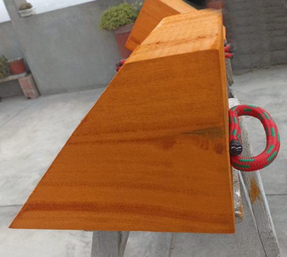 tacos de madera